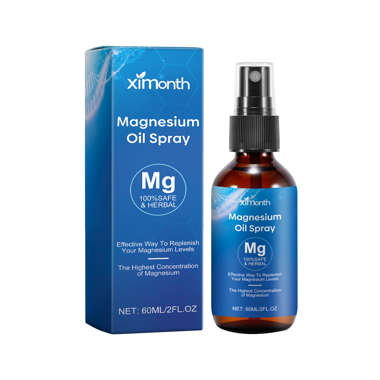 Bath Salts Magnesium - Spray z olejkiem magnezjowym, czysty spray
