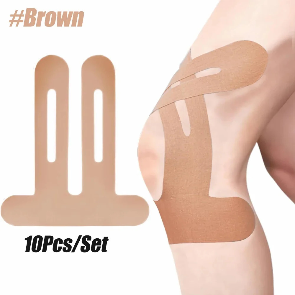 Sports Taping Precut - Taśma kinezjologiczna na kolana, wodoodporna i