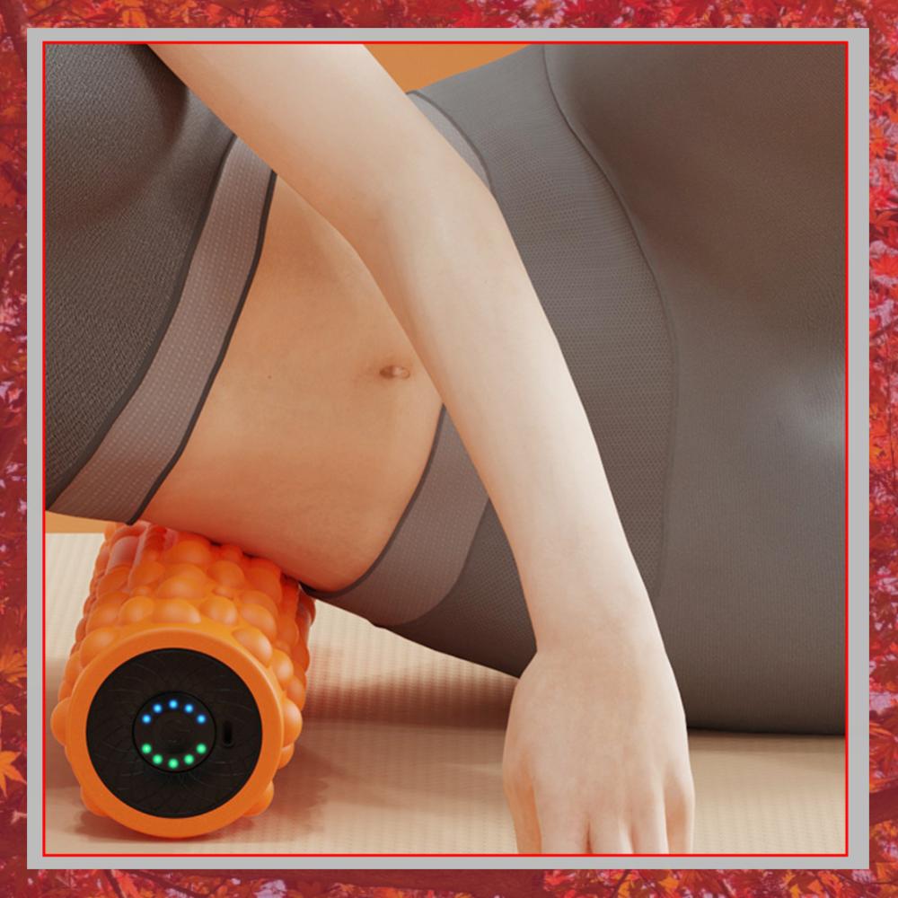 Vibrating Foam Roller - Elektryczny wibrujący wałek do masażu z