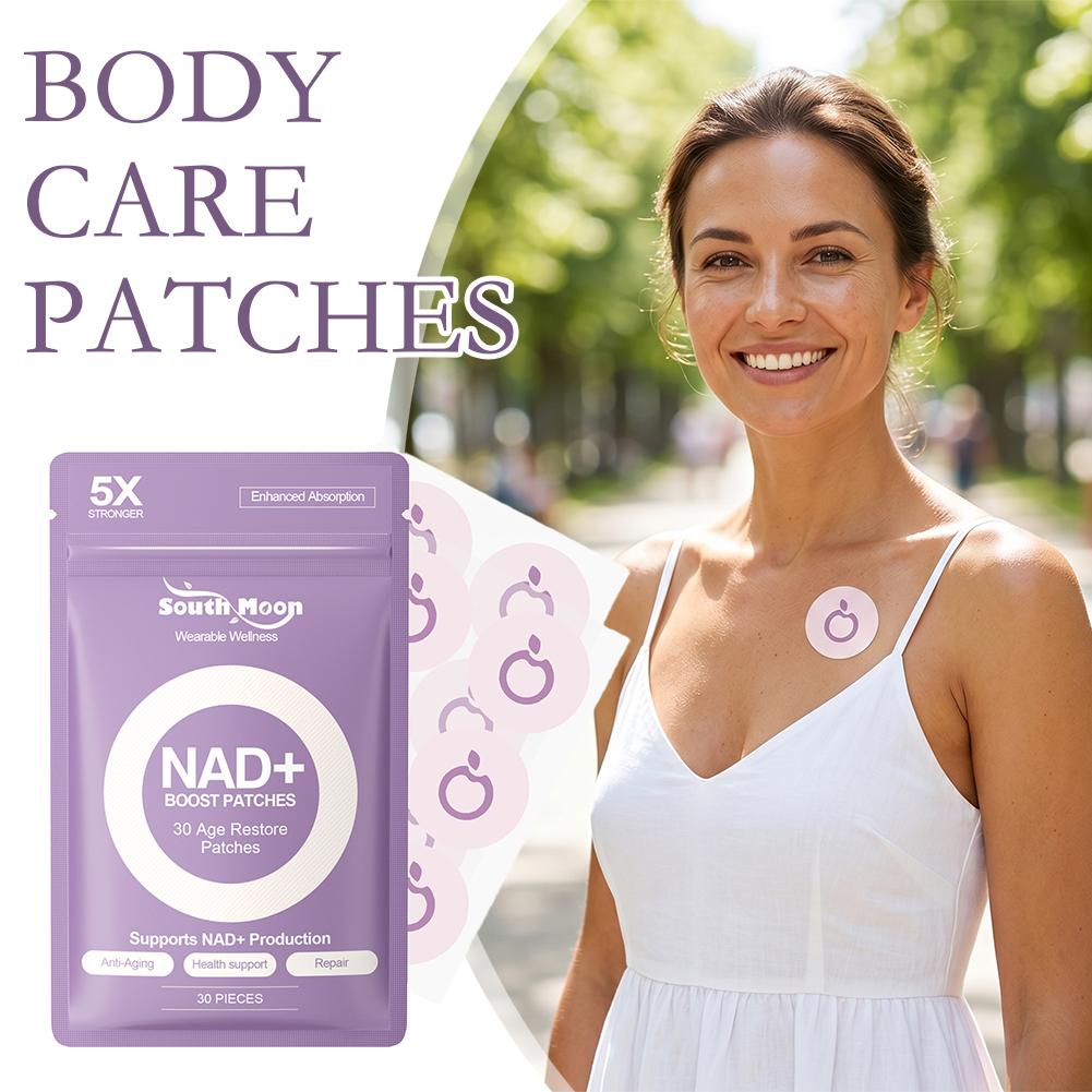 Health With Wellness - 30 sztuk Plastrów NAD+ Boost Przeciwstarzeniowe