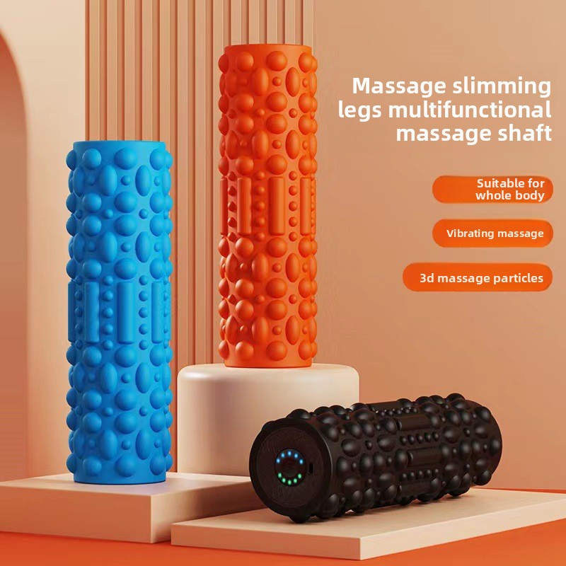 Vibrating Foam Roller - Elektryczny wałek do masażu piankowy, rozluźniający