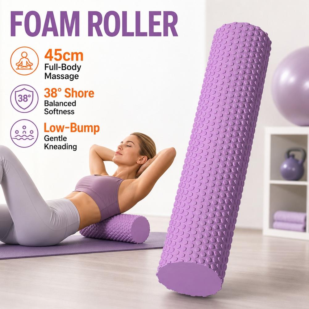 Vibrating Foam Roller - Wałek z pianki EVA do jogi,