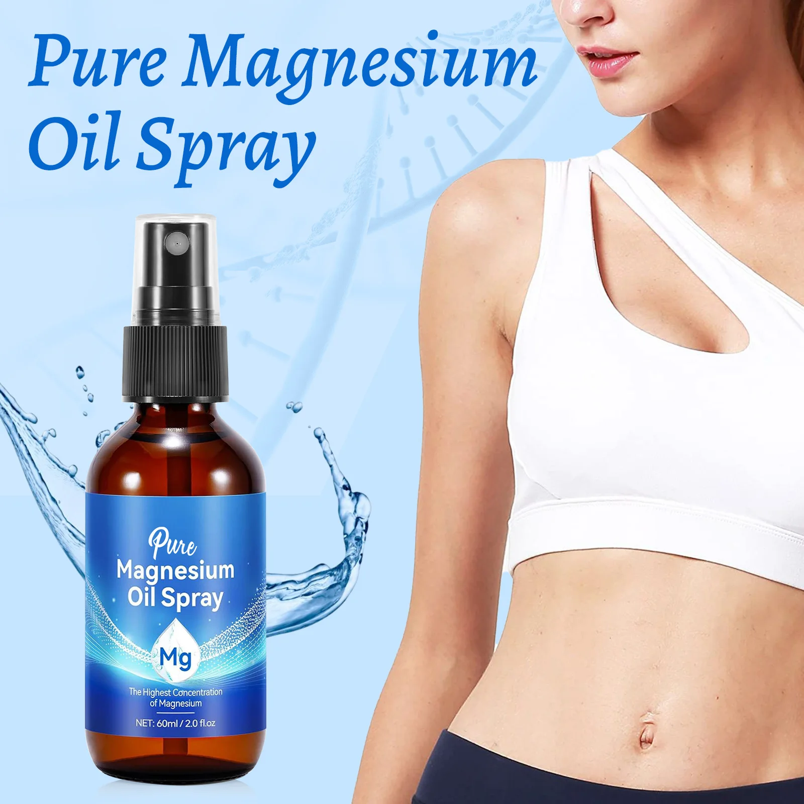 Spray z olejem magnezowym 60ml – Bath Salts Magnesium recenzja i cena