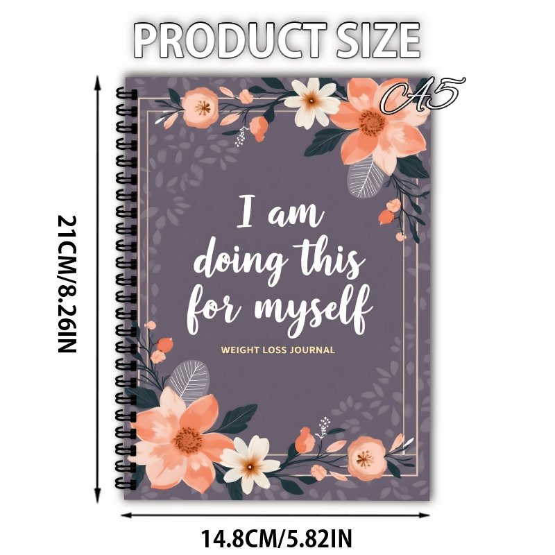 Dziennik odchudzania A5, dzien – Fitness Journal Planner recenzja i cena