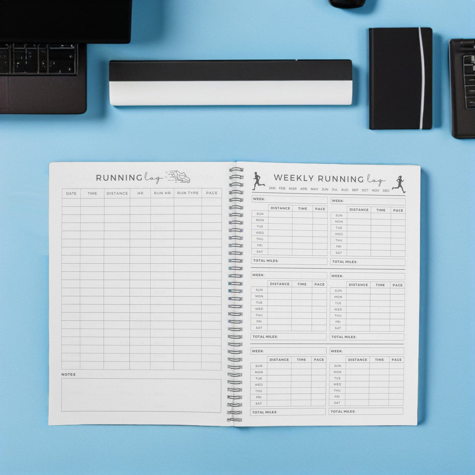 Dziennik treningów fitness 11, – Fitness Journal Planner recenzja i cena