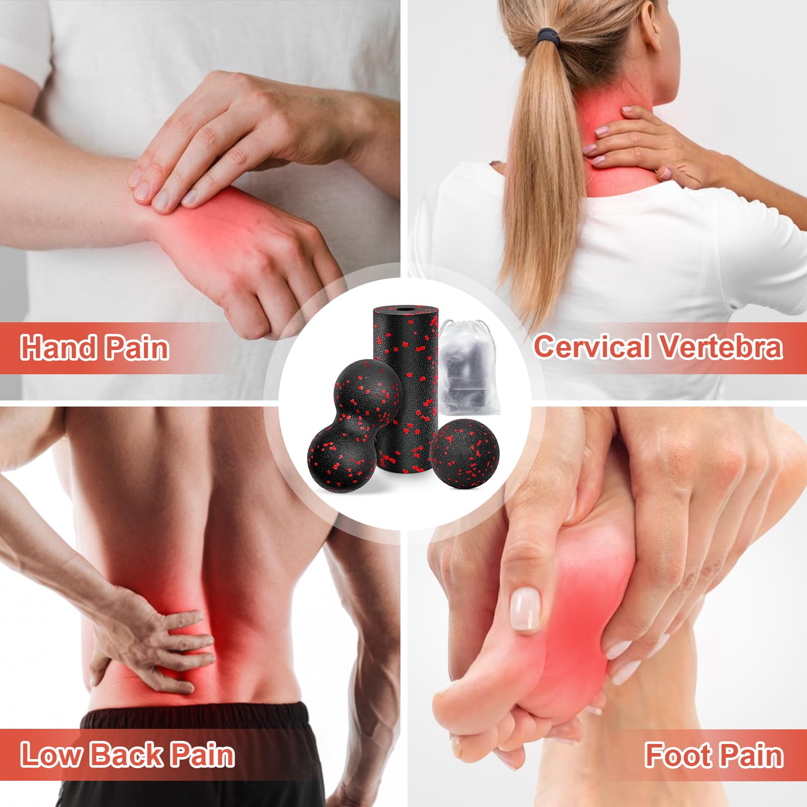Hollow Yoga Roller Massage Pea – Vibrating Foam Roller recenzja i cena