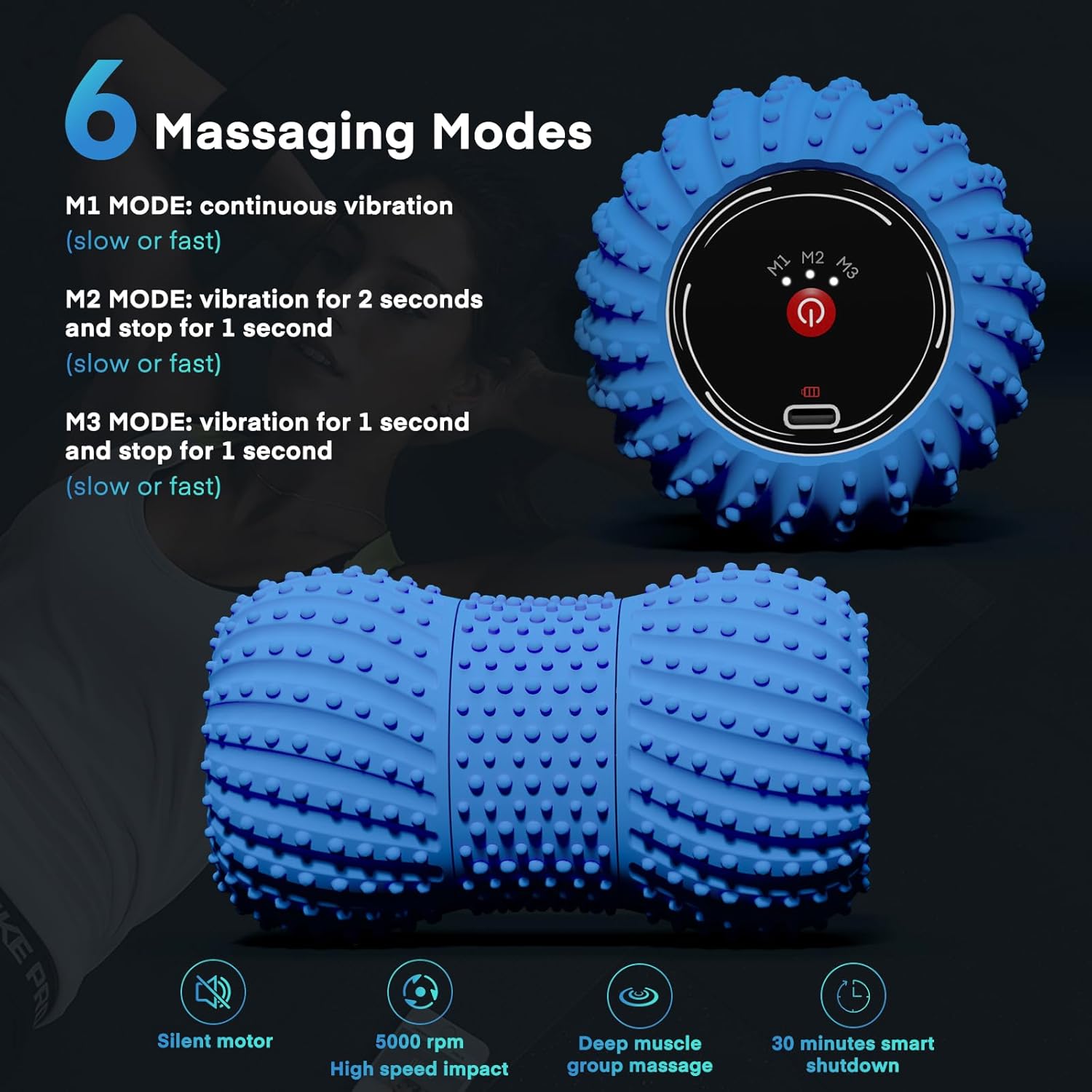 Wibrująca piłka do masażu w ks – Vibrating Foam Roller recenzja i cena