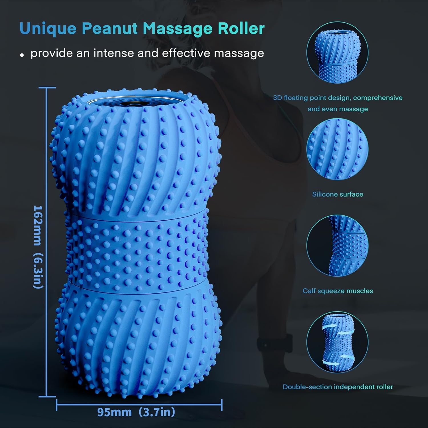 Wibrująca piłka do masażu w ks – Vibrating Foam Roller recenzja i cena