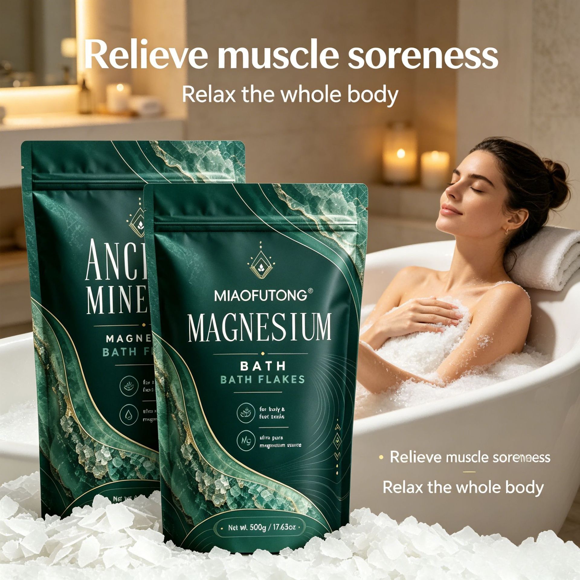 Minerałowe soli do kąpieli z m – Bath Salts Magnesium recenzja i cena