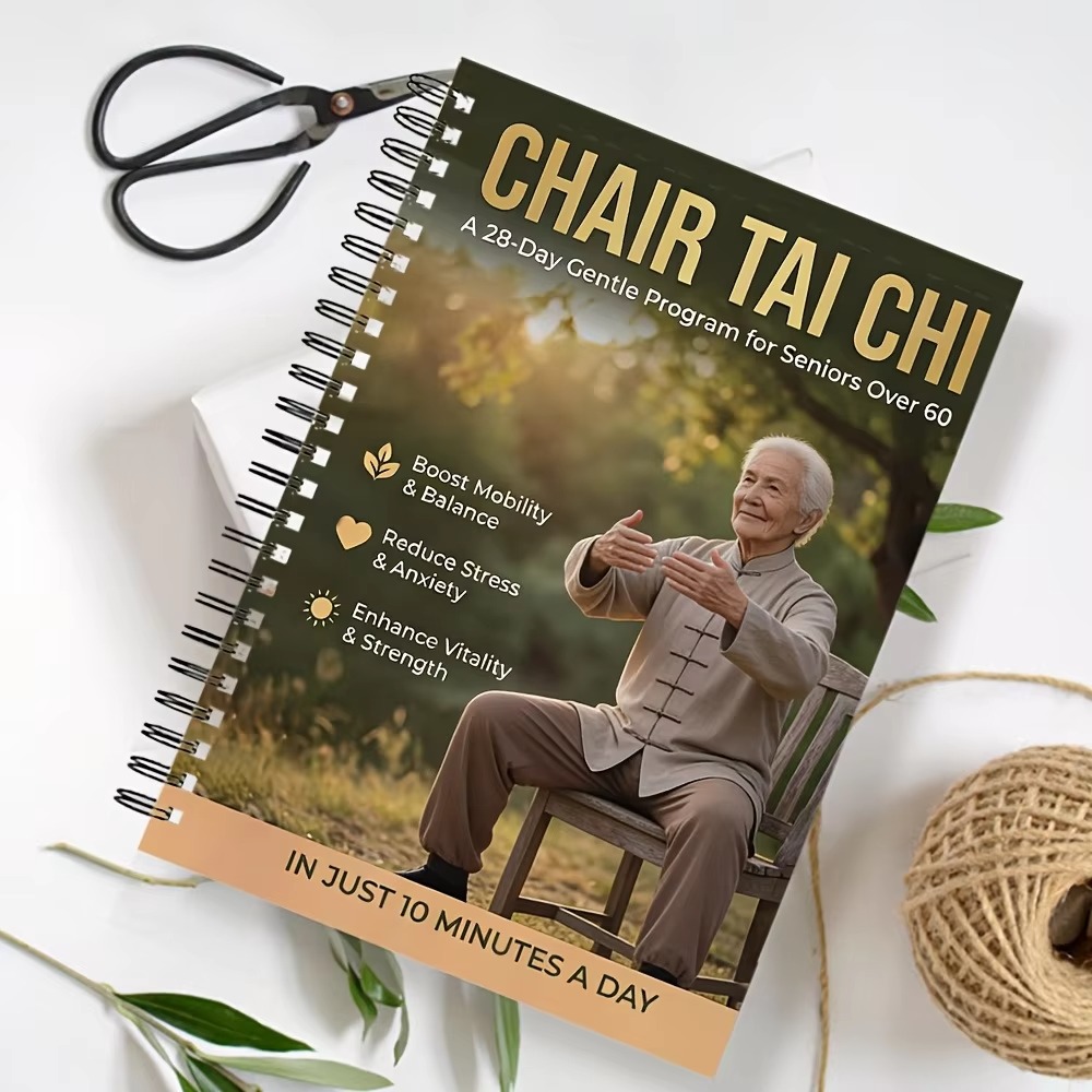 Joga i Tai Chi na krześle dla  – Fitness Journal Planner recenzja i cena