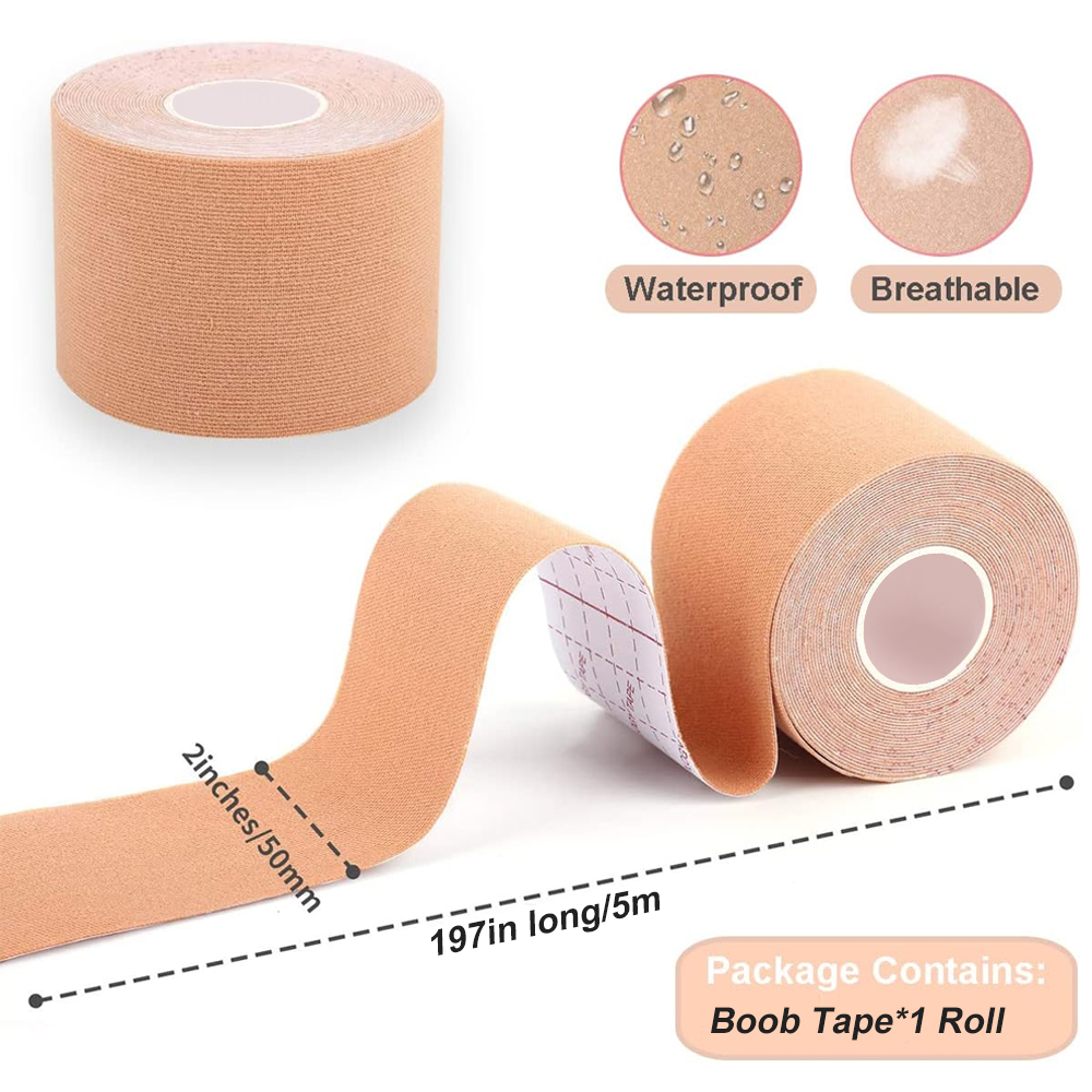 Taśma kinezjologiczna 5 rolek  – Sports Taping Precut recenzja i cena