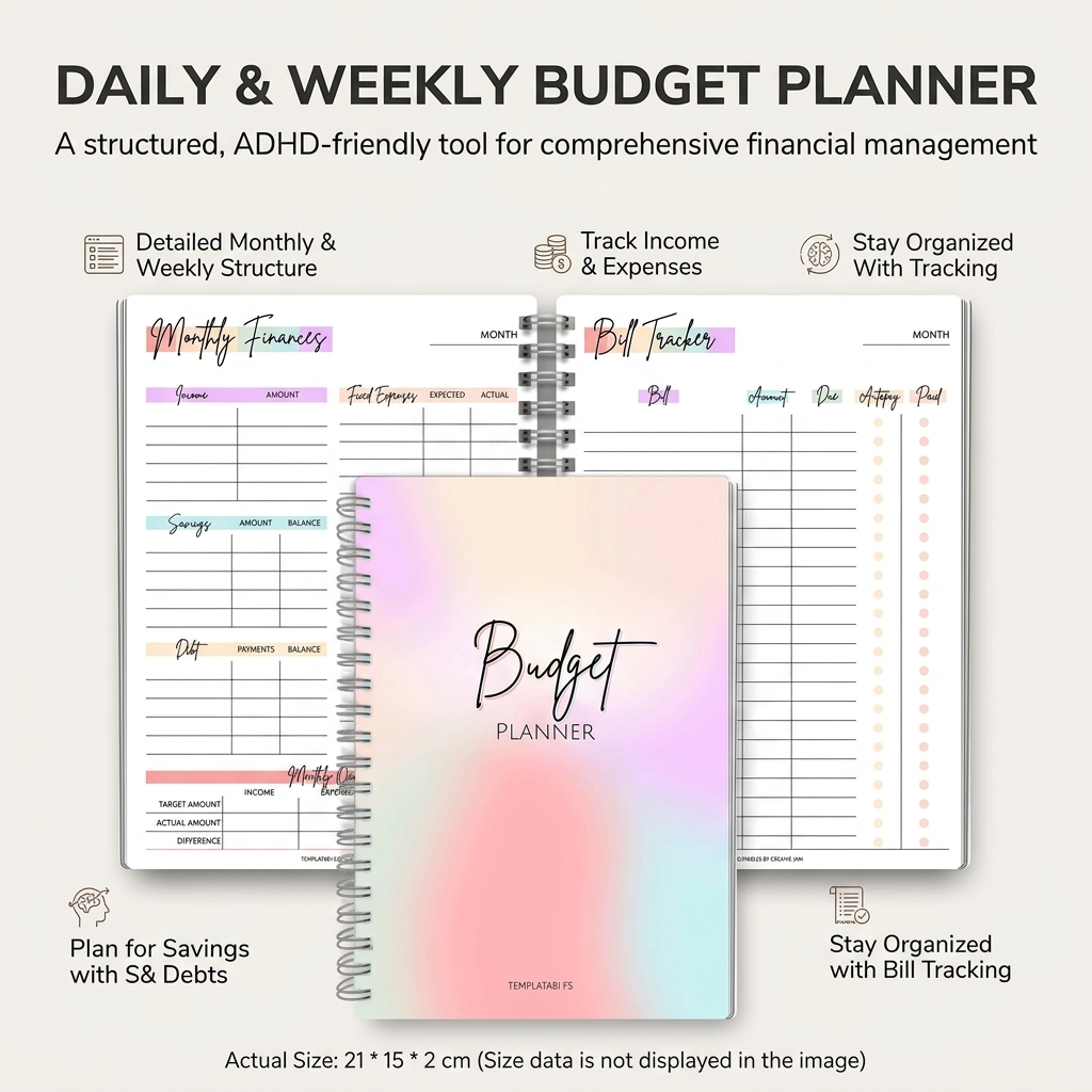 Notatnik do planowania budżetu – Fitness Journal Planner recenzja i cena