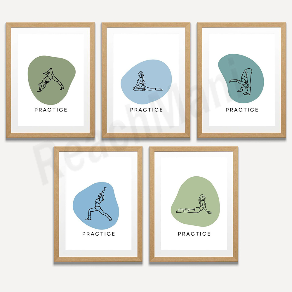 Plakat Mindfulness Safe Space  – Health Wellness Poster recenzja i cena