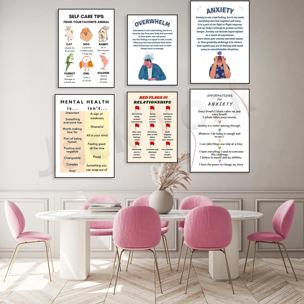 Digital Poster, Self Love, Sel – Health Wellness Poster recenzja i cena