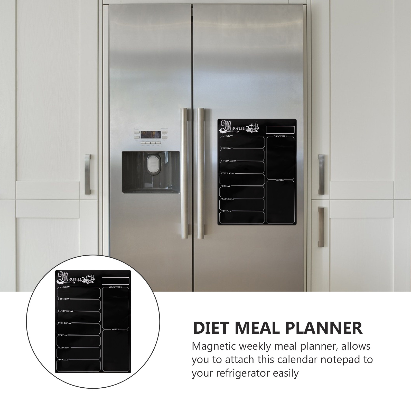 Magnetyczny tygodniowy planer  – Fitness Journal Planner recenzja i cena