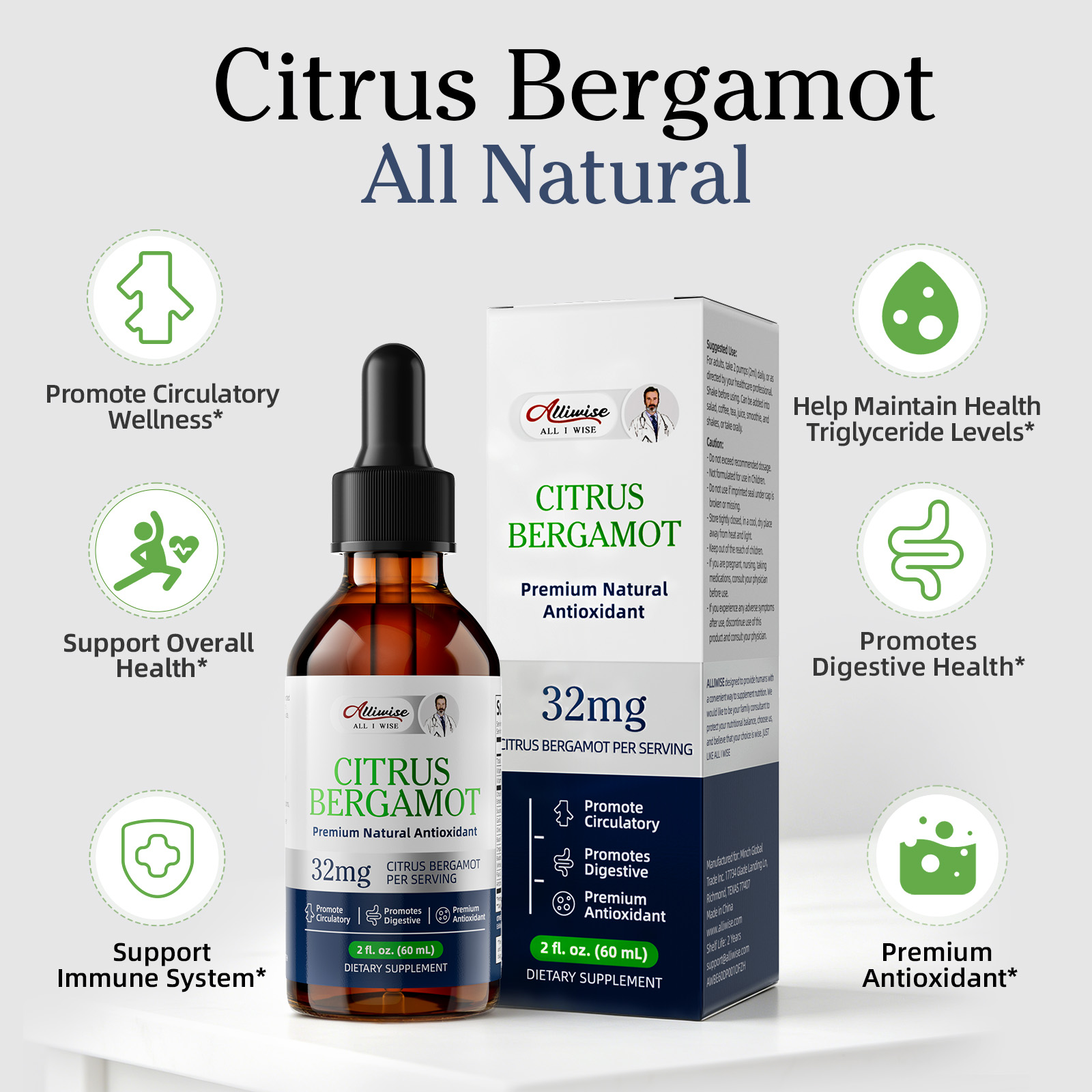 Krople z ekstraktem z bergamot – Health With Wellness recenzja i cena